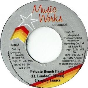PRIVATE BEACH PARTY (VG+) / DANCING MOOD (VG+)