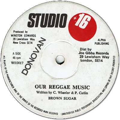 OUR REGGAE MUSIC (VG+/stamp) / DUB (VG+)