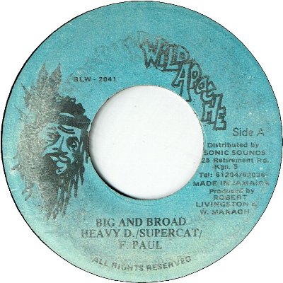 BIG AND BROAD(Remix)(VG+)