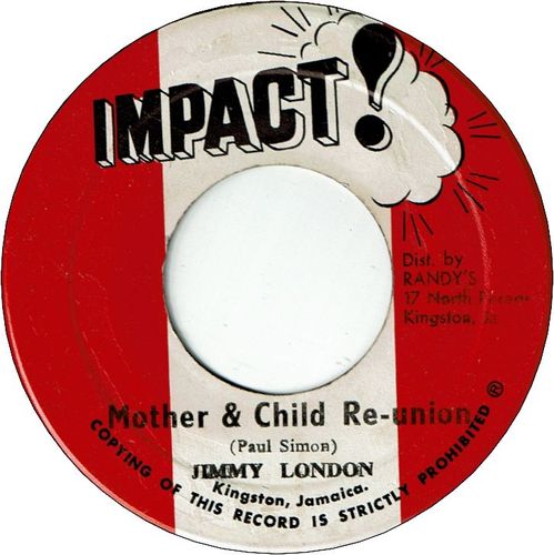 MOTHER & CHILD RE-UNION (VG to VG+)