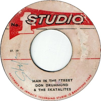 MAN IN THE STREET (VG) / YOU ARE MY ONE LOVE (VG- to VG)