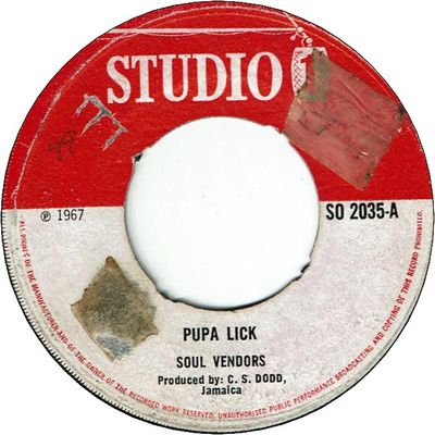 PUPA LICK (VG/LD) / LEAVE MY BUSINESS ALONE