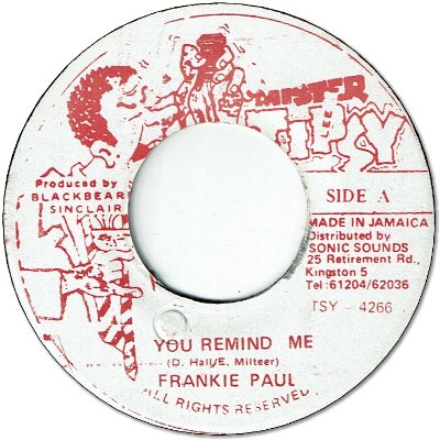 YOU REMIND ME (VG+)
