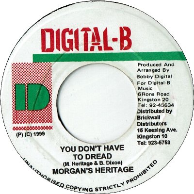 YOU DON’T HAVE TO DREAD (VG)